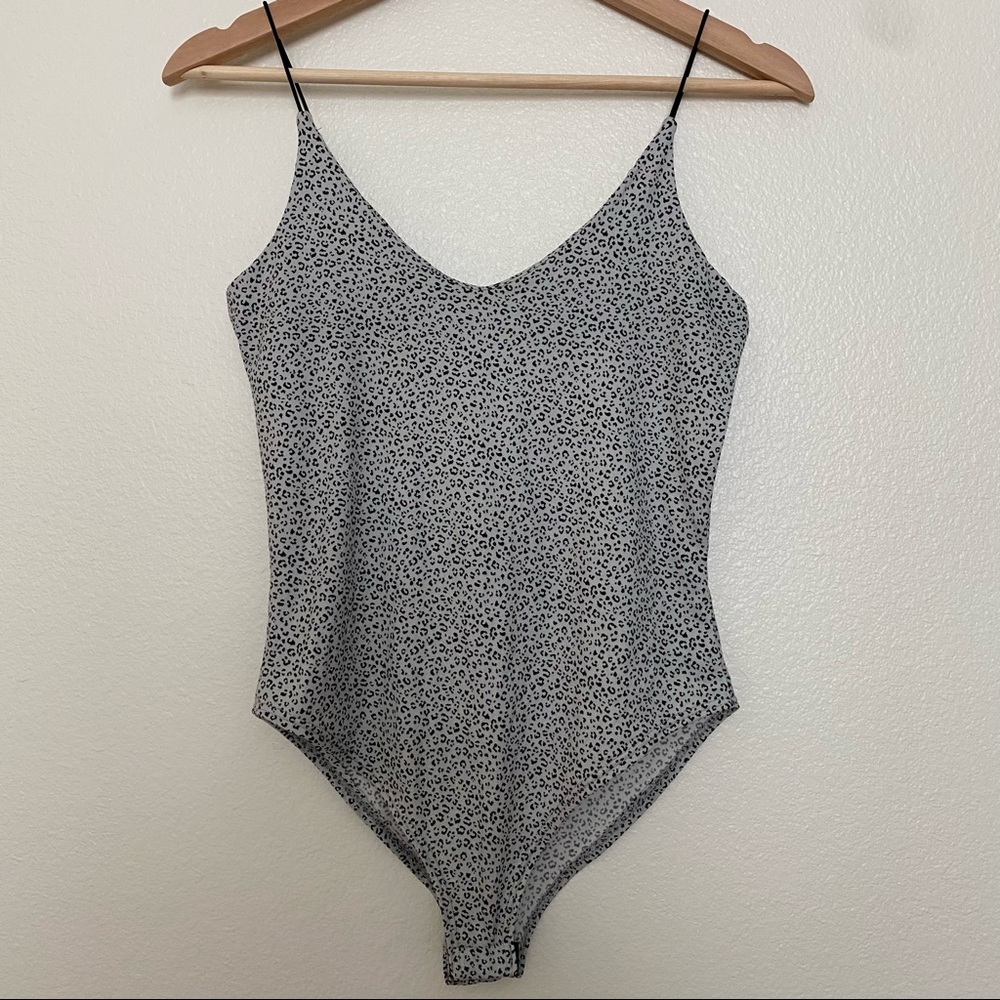 Gaze Animal Print Bodysuit Price Is Firm